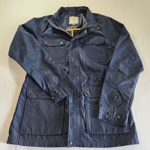 Bench Men's Lightweight Navy Jacket with Utility Pockets Size Small